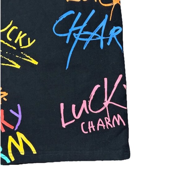 🌟 NWOT — BKYS Lucky Charm Doodle Tee — Men’s Large — Black Graphic T-Shirt 🌟 - Picture 7 of 11